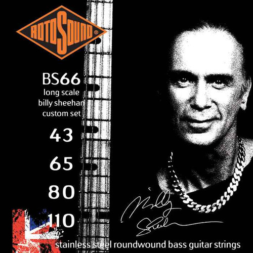 ROTOSOUND BS 66 Billy Sheehan Signature Bass Strings Set