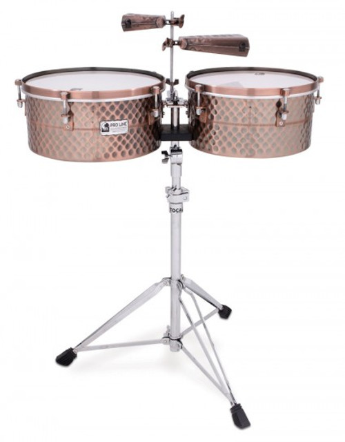 Toca TPT1415BC Player's Series 14" & 15" Black Copper Timbale Set