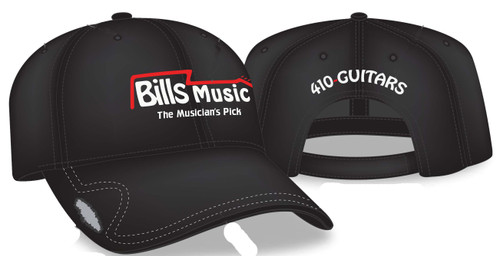 Bill's Music Logo Cap With Pick Holder