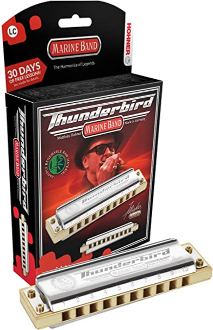 Hohner M2011BXLC Marine Band Thunderbird C Harmonic