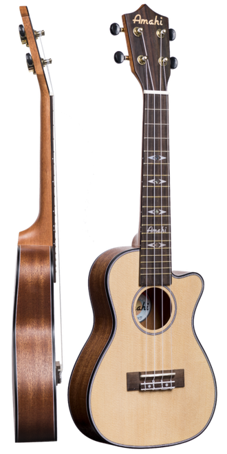 Amahi UK220 Select Mahogany Ukulele - CONCERT