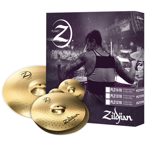 Zildjian PLZ4PK Planet Z Cymbal Pack - Bill's Music