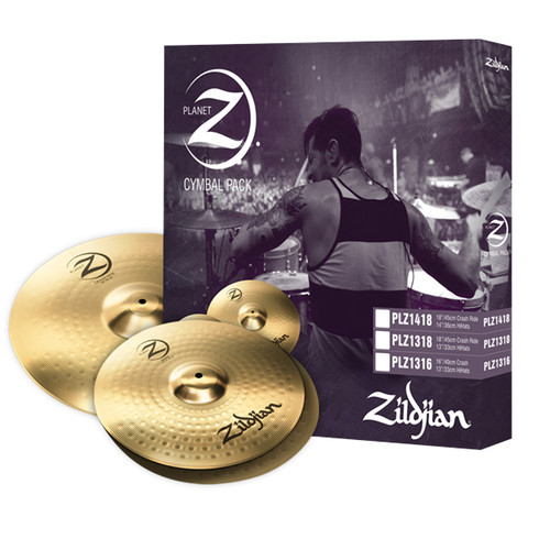 Zildjian PLZ1418 Planet Z Cymbal Pack