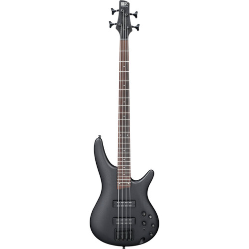 Ibanez SR500E 4-String Electric Bass, Surreal Black Dual Fade
