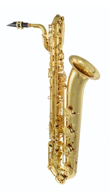 JZ Horns BSL Gold Lacquer Baritone Saxophone w/ Case