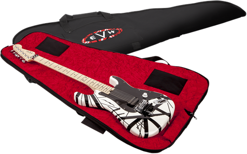 EVH Electric Guitar Gig Bag Black with Red Interior