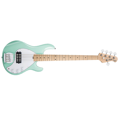 Sterling RAY5MGM1 Stingray 5 Bass, Mint Green Finish