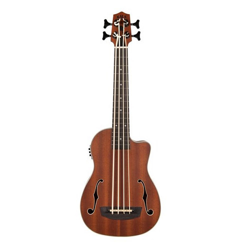 Kala Journeyman Acoustic-Electric U-Bass With F-Holes - Bass Ukulele