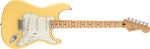 Fender Player Series Strat, Buttercream Finish, Maple Fretboard