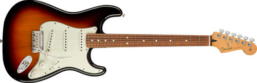 Fender Player Series Strat, 3-Tone Sunburst Finish, Pau Ferro Fretboard