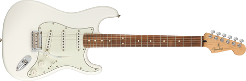 Fender Player Series Strat, Polar White Finish, Pau Ferro Fretboard