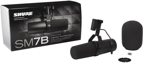 Shure SM7B Cardioid Dynamic Studio Vocal Microphone