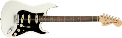 Fender American Performer Strat Electric Guitar, Arctic White Finish, Rosewood Fretboard w/ Fender Deluxe Gigbag