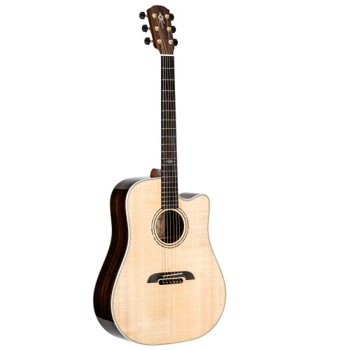 Alvarez DYM70CE Yairi Masterworks Series Dreadnought Acoustic-Electric Guitar, Natural Finish, w/ Alvarez Hardshell Case