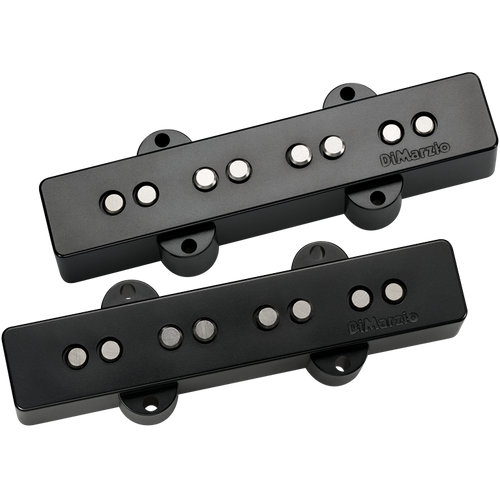 Dimarzio Area J Pair Bass Pickups Set, Black