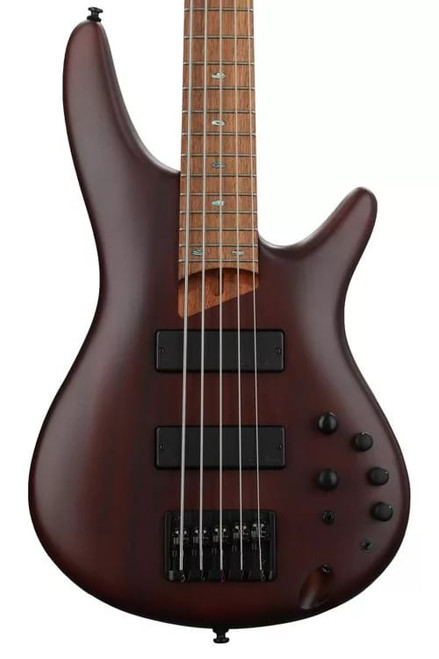 Ibanez SR505E SR Series 5-String Bass, Brown Mahogany Finish