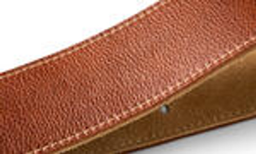 Taylor Leather 2.5" Strap, Suede Back, Medium Brown