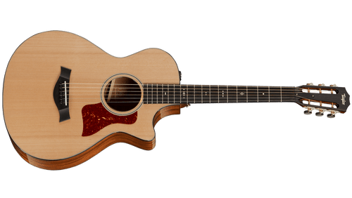 Taylor 500 Series 512ce 12-Fret Model Grand Concert Cutaway Acoustic/Electric Guitar w/ Taylor Deluxe Brown Hardshell Case