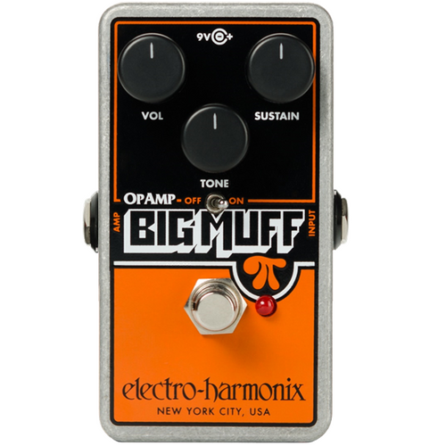 Electro-Harmonix Op-Amp Big Muff Pi Distortion/Sustain Guitar Effects Pedal