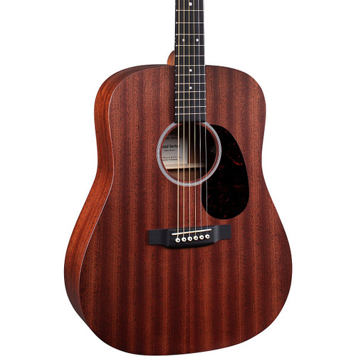 Martin D10E-01 Road Series Dreadnought Acoustic-Electric Guitar Satin Natural w/ Soft Case