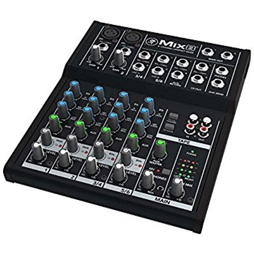 Mackie Mix8 8-channel Compact Mixer