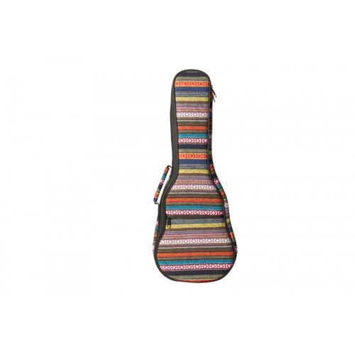 On-Stage Stands GBU4102S Deluxe Striped Pattern Ukulele Gig Bag - Tenor