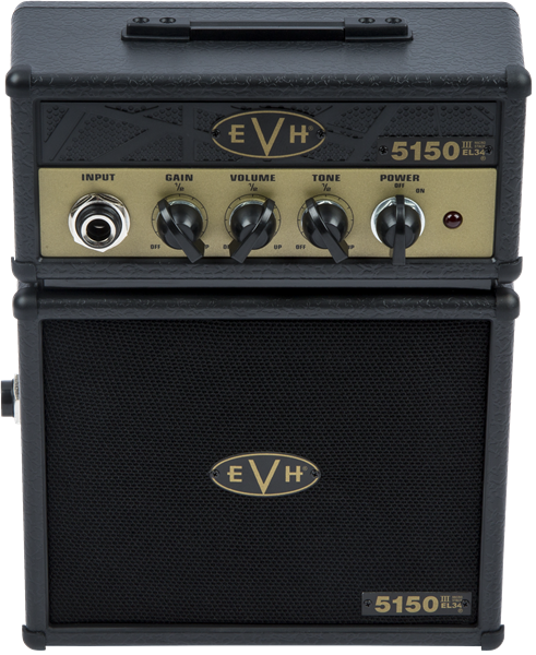 EVH 5150III® EL34 Micro Stack, Black and Gold