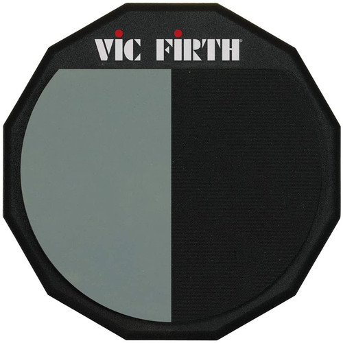 Vic Firth 12" SINGLE-SIDED DOUBLE SURFACE PRACTICE PAD