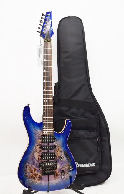 Ibanez Premium S1070PBZ - Cerulean Blue Burst