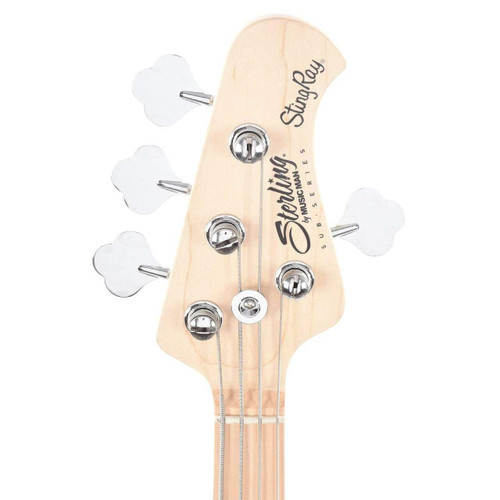 Sterling by Music Man S.U.B. Axis, Flame Maple Top, Trans Gold