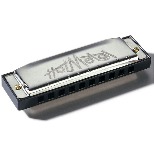 Hohner 572BXG Hot Metal Standard Line Diatonic Harmonica - Key of G