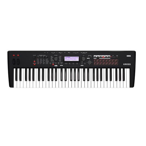 KORG KROSS261 2nd Generation Kross Performance Synth/Workstation with Increased Sounds, Sampling, Trigger Pads