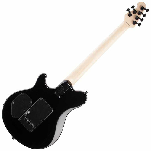 Sterling by Music Man AX3S-BK-R1 Axis in Black with White Body Binding