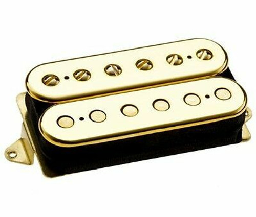 DIMARZIO DP192 Air Zone Humbucker Guitar Pickup GOLD CAPS REGULAR SPACING