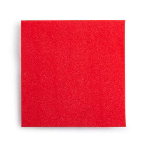 Gator 4 Pack of Red 12x12" Acoustic Pyramid Panel