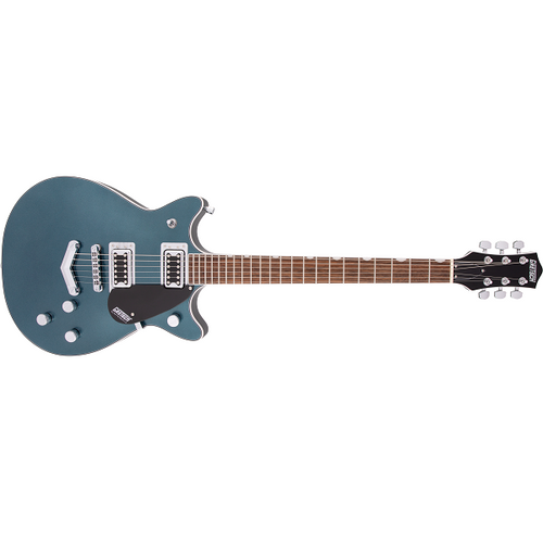 Gretsch G5222 Electromatic® Double Jet™ BT with V-Stoptail, Laurel Fingerboard, Jade Grey Metallic