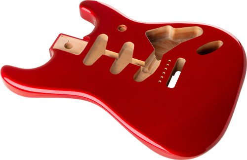 Fender Classic Series 60's Stratocaster ® SSS Alder Body Vintage Bridge Mount, Candy Apple Red