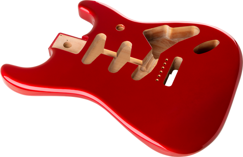 Fender Classic Series 60's Stratocaster ® SSS Alder Body Vintage Bridge Mount, Candy Apple Red