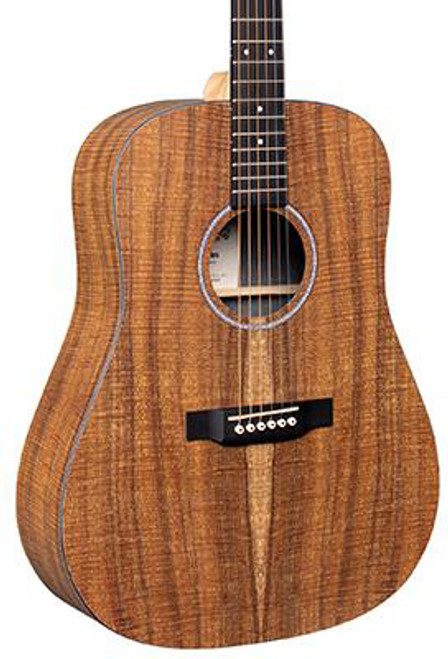 Martin D-X1E-01 Acoustic Electric All-Koa Guitar with Gig Bag