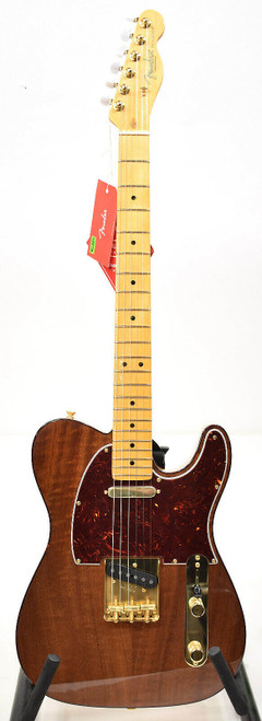 Fender Rarities Red Mahogany Top Telecaster Electric Guitar - Figured Red Mahogany Top (d)