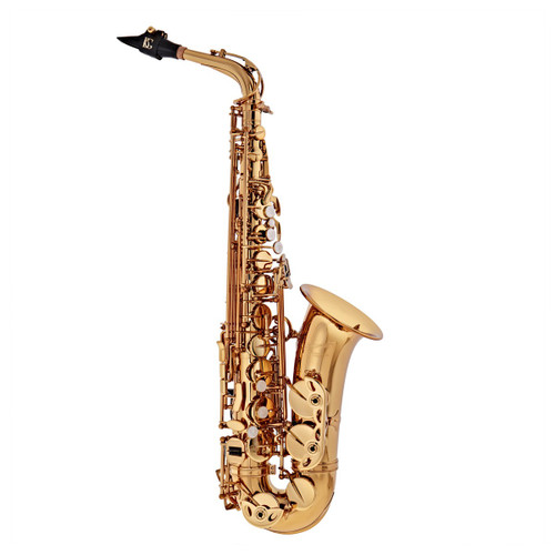 P Mauriat PMSA-185 Alto Saxophone, Gold Lacquer with Case