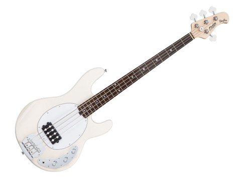 Sterling by Music Man S.U.B. StingRay Bass Guitar Ray 4 in Vintage Cream Sterling by Music Man S.U.B. StingRay Bass Guitar Ray 4 in Vintage Cream
