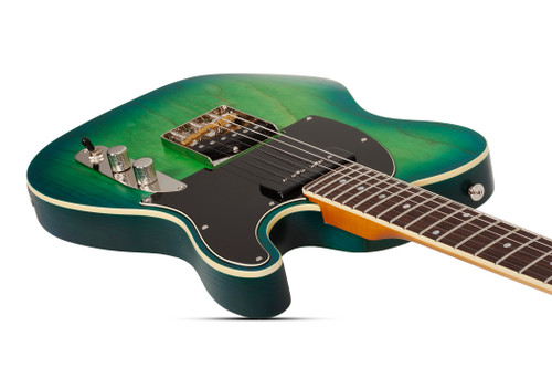 Schecter PT Special Electric Guitar - Aqua Burst Pearl