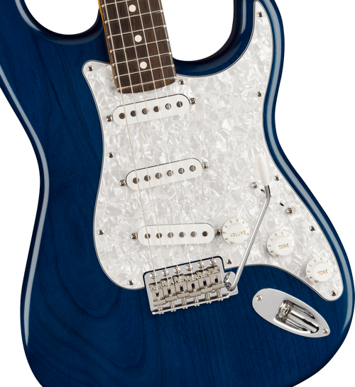 Fender Cory Wong Stratocaster, Rosewood Fingerboard, Sapphire Blue Transparent W/ Case