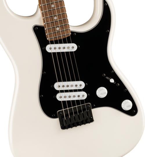 Fender Contemporary Stratocaster ® Special HT, Laurel Fingerboard, Black Pickguard, Pearl White