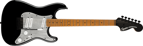 Fender Contemporary Stratocaster ® Special, Roasted Maple Fingerboard, Silver Anodized Pickguard, Black