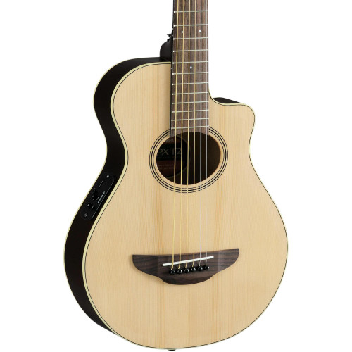 Yamaha APXT2 3/4-size Thin-line Cutaway Acoustic Electric Guitar - Natural with GigBag