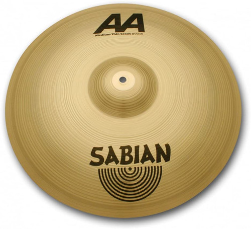 Sabian 16” AA Thin Crash Cymbal - Brilliant
