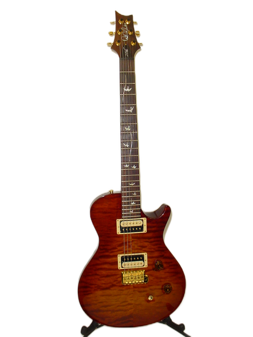 PRS 20th Anniversary Singlecut Tremolo Artist Package Electric Guitar - 2007 Violin Amber Burst - Previously Owned