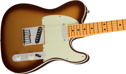 Fender American Ultra Telecaster ®, Maple Fingerboard, Mocha Burst w/ Elite Molded Case